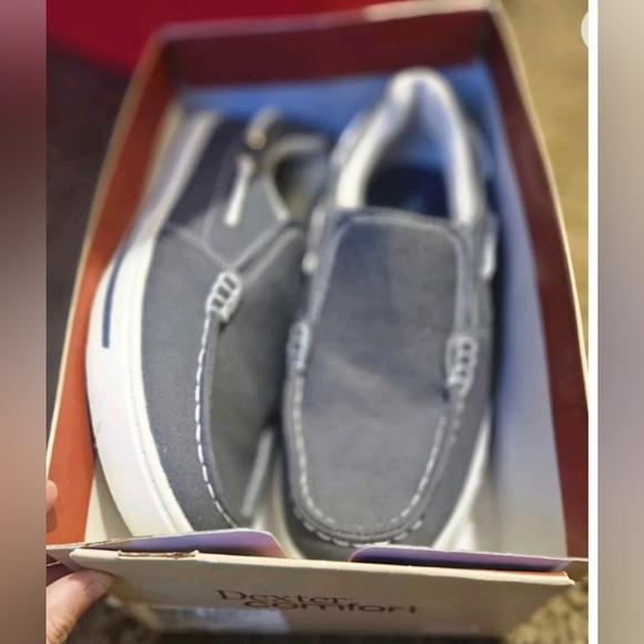 Dexter Comfort Donovan Shoes. 8W Navy AZ OS Marine - EUC - Picture 4 of 7